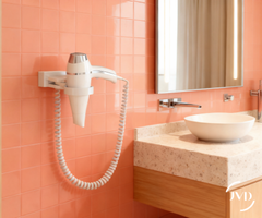 Hair dryer Alteo white + Universal support