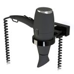 Hair dryer Calisto black + support