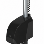 Wall-mounted hair dryer Neptune matt black