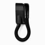 Caraïbe Matte Black Hairdryer with timer