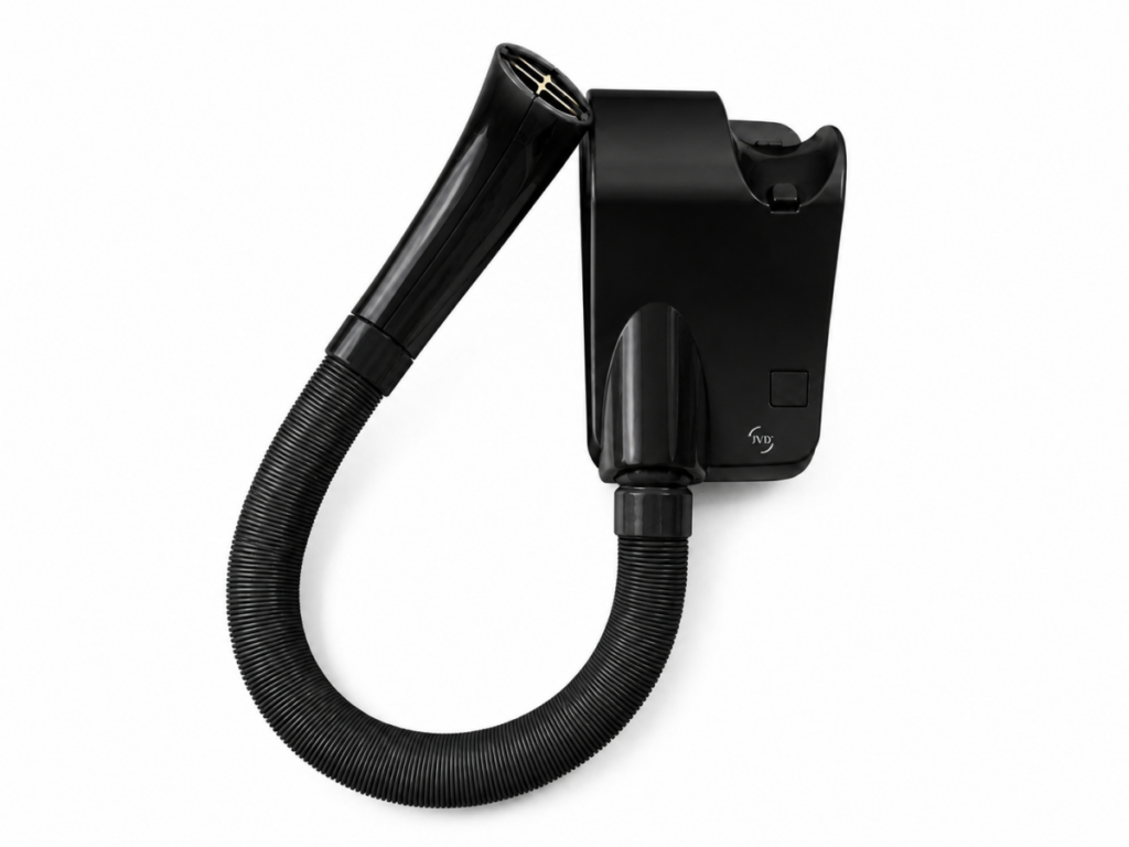Caraïbe Matte Black Hairdryer with timer