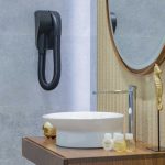 Caraïbe Matte Black Hairdryer with timer