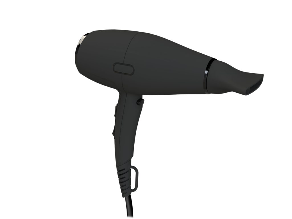 Calisto matt black hair dryer