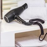 Calisto matt black hair dryer