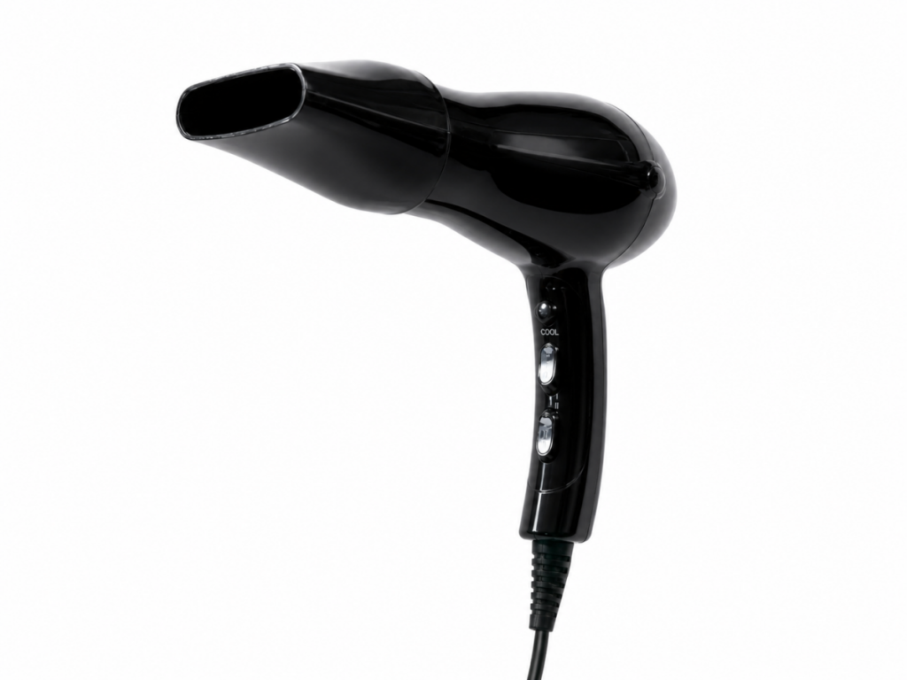 IBIZA hand held black with plug