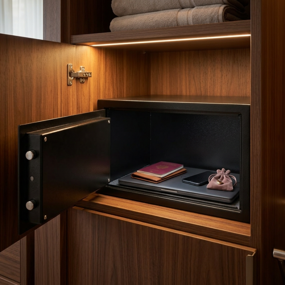 Hotel Safe Guardian Black