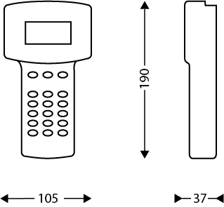 JVD safe remote control