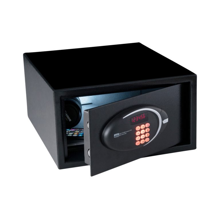 Хотелски сеф Trustee Compact, црн