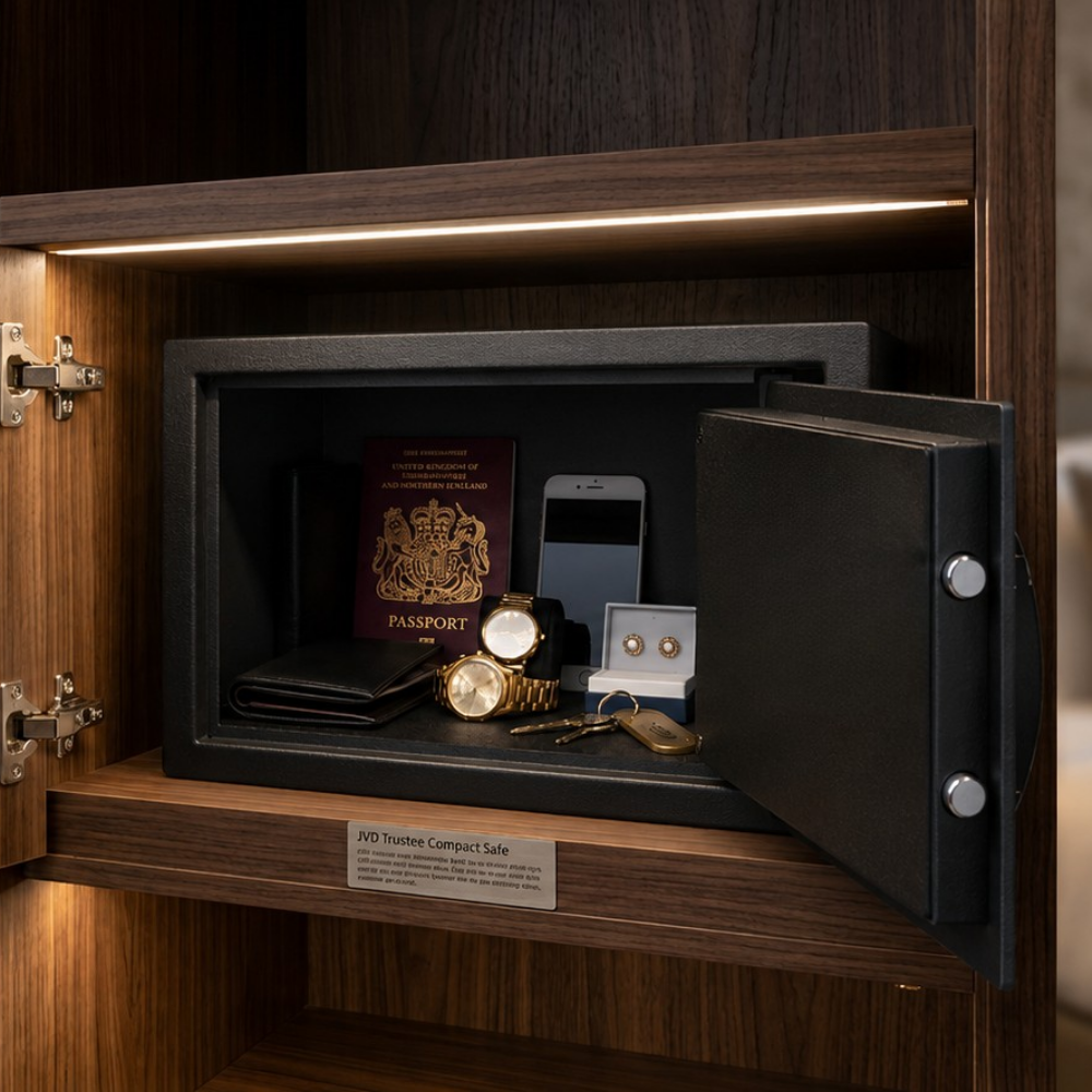 Hotel Safe Trustee Compact black