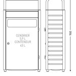 AHSTRAY 5,9L + Bin 43L