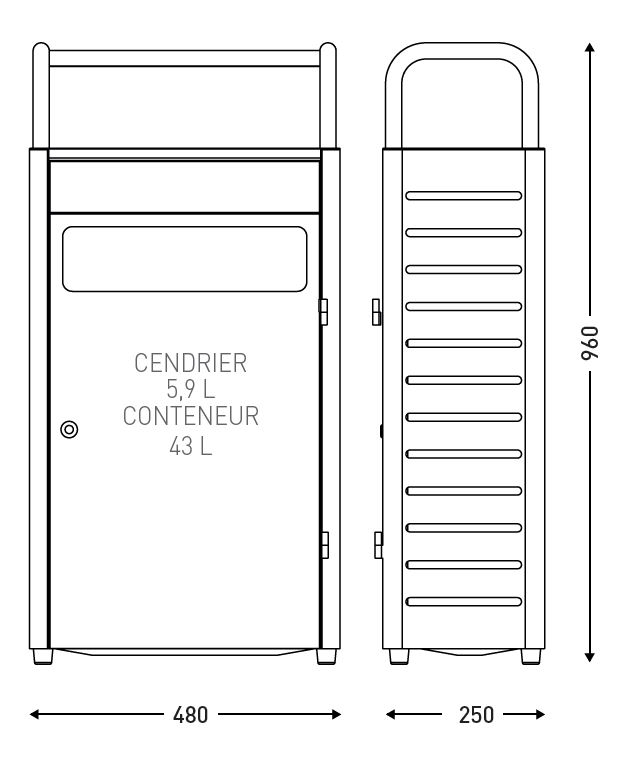 AHSTRAY 5,9L + Bin 43L