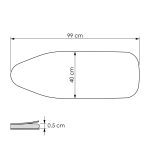 Ironing board cover