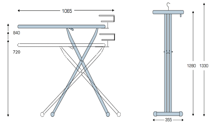 Iron Board Swivel