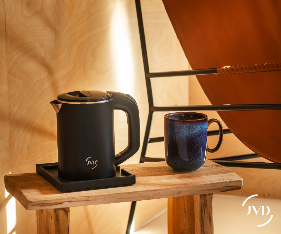 Envoye 0.6L Matte Black Kettle