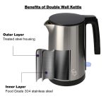 Kettle Divine 1L S/S brushed
