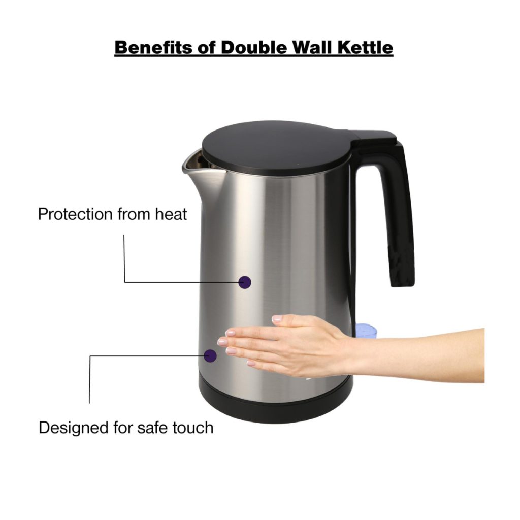 Kettle Divine 1L S/S brushed