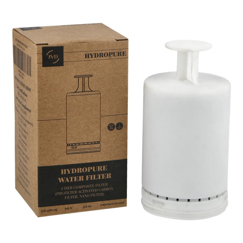 Triple-action water filter for JVD Royce