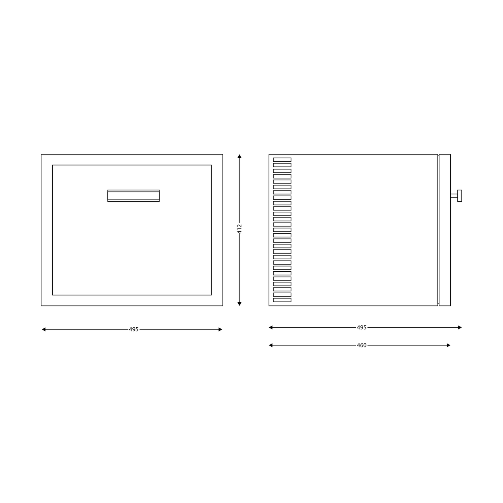 Minibar 40 L Drawer