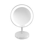 Cosmos desktop mirror, brass Chrome