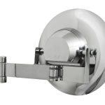 Light mirror Chromed Cosmos flat arm