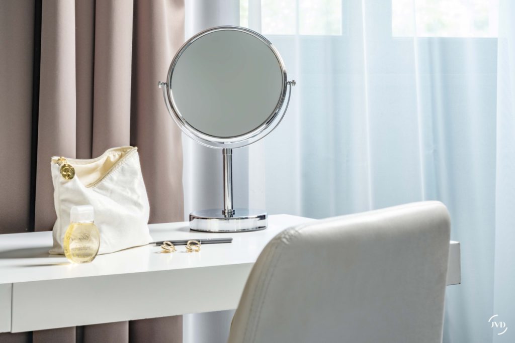 Desktop magnifying miror Fiesta chrome