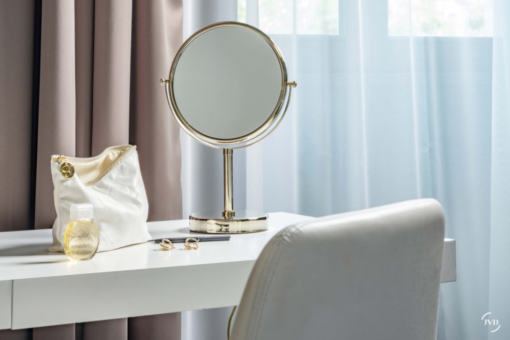Desktop magnifying miror Fiesta gold