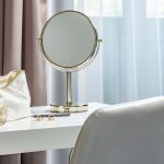 Desktop magnifying miror Fiesta gold