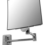 Galaxy magnifying mirror with tubular arm