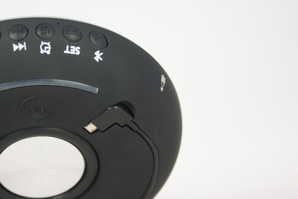 Wuze Hotel Stereo Alarm Clock, Bluetooth