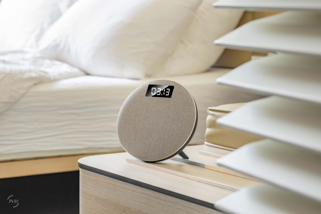 Wuze Hotel Stereo Alarm Clock, Bluetooth