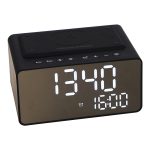 Wave Hotel Stereo Alarm Clock, Bluetooth, Black