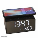 Wave Hotel Stereo Alarm Clock, Bluetooth, Black