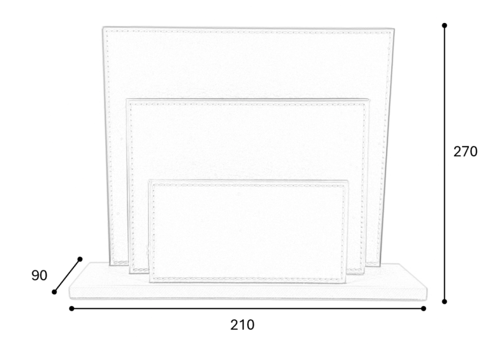 Brochure holder Adesign Grandeur