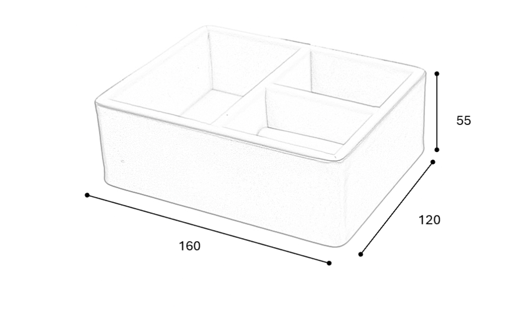 Jewellery tray Adesign Tangerine