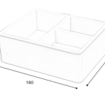 Jewellery tray Adesign Tangerine