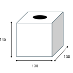 Square tissue box Adesign Tribe