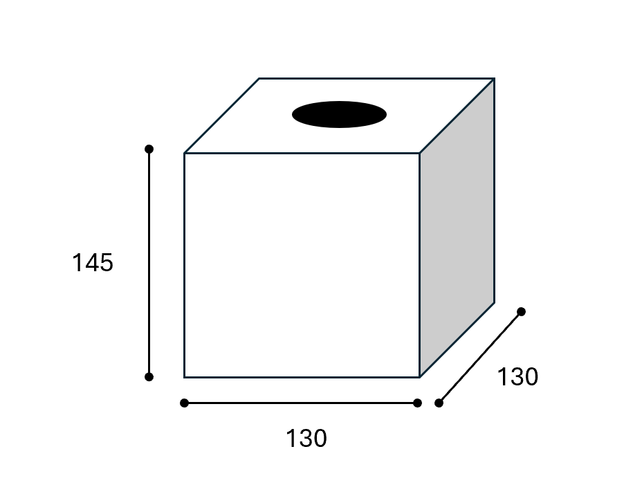 Square tissue box Adesign Tribe