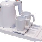 Tray Maestro white with hole