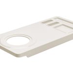 Tray Maestro ivory with hole