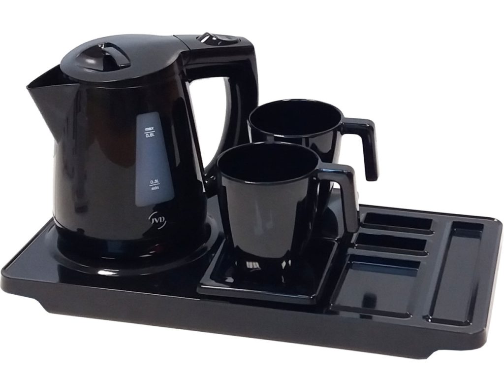 Tray Maestro black with hole