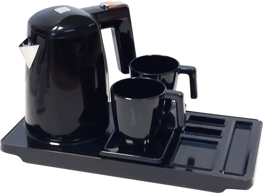 Tray Maestro black with hole
