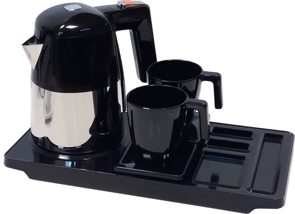 Maestro mug 200ml + saucer black