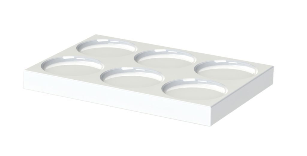 Orchestro reversible capsule holder white