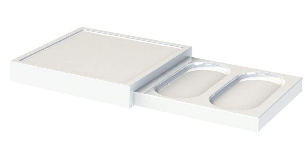 Orchestro Trays bathroom white