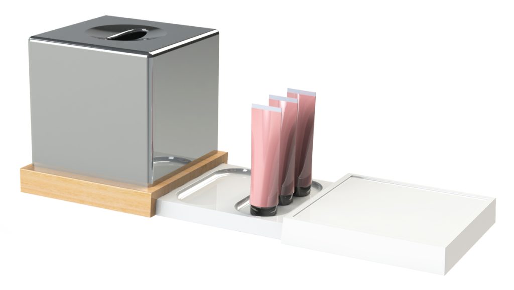 Orchestro Second Trays bathroom white