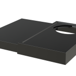 Orchestro Trays with hole black