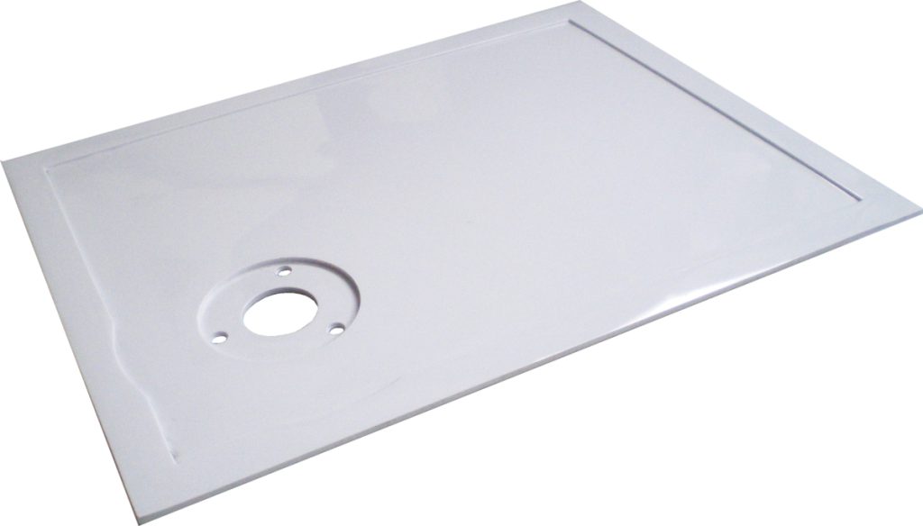 ZenLine Main Tray with hole white