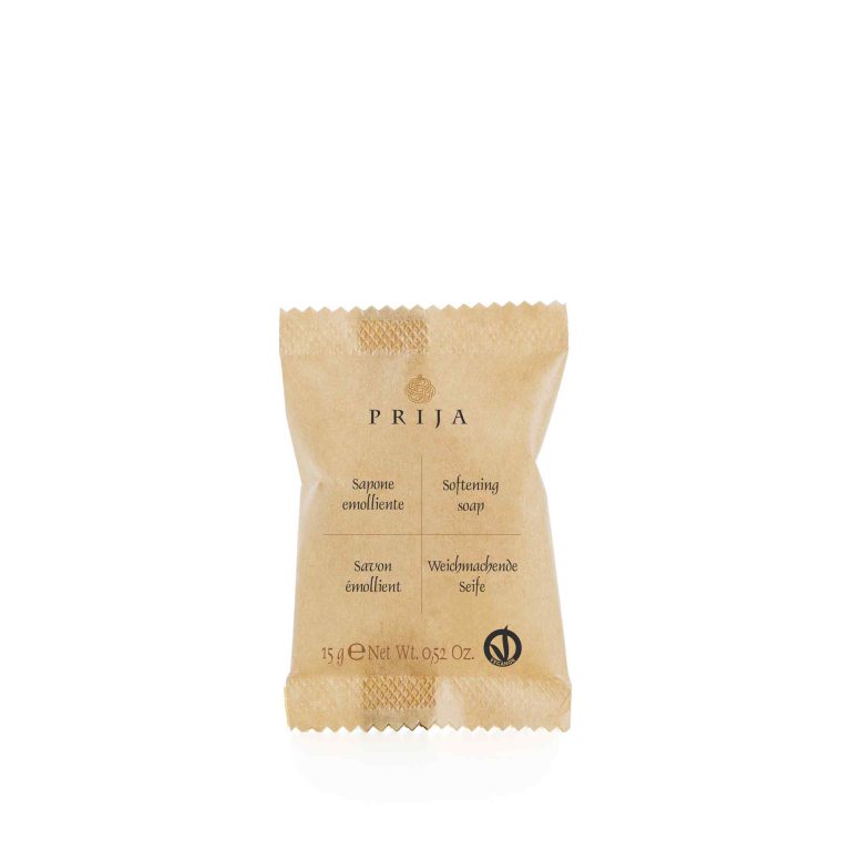 Prija Омекнувачки сапун, VEGANOK сертифициран (15 g) – пакување од 300