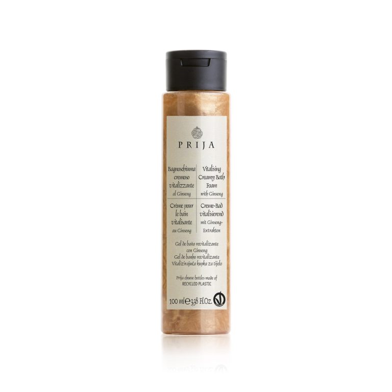 Prija Витализирачка кремаста пена за капење, VEGANOK сертифицирана (100 ml) – пакување од 55