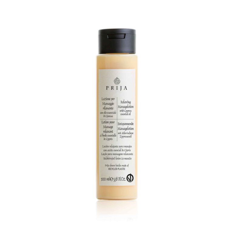 Prija Релаксирачки лосион за масажа, VEGANOK сертифициран (100 ml) – пакување од 55